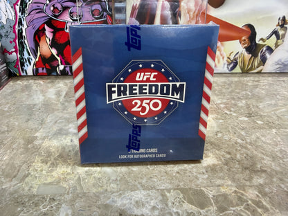 2026 Topps Stadium UFC Freedom 250 Hobby Box