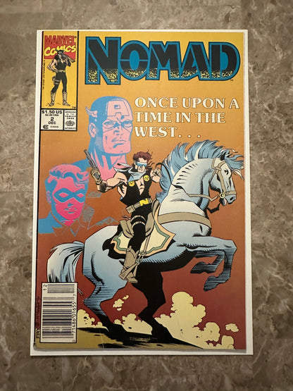 Nomad Limited Series #1-3 Newsstand Mid Grade (Marvel Comics 1990)