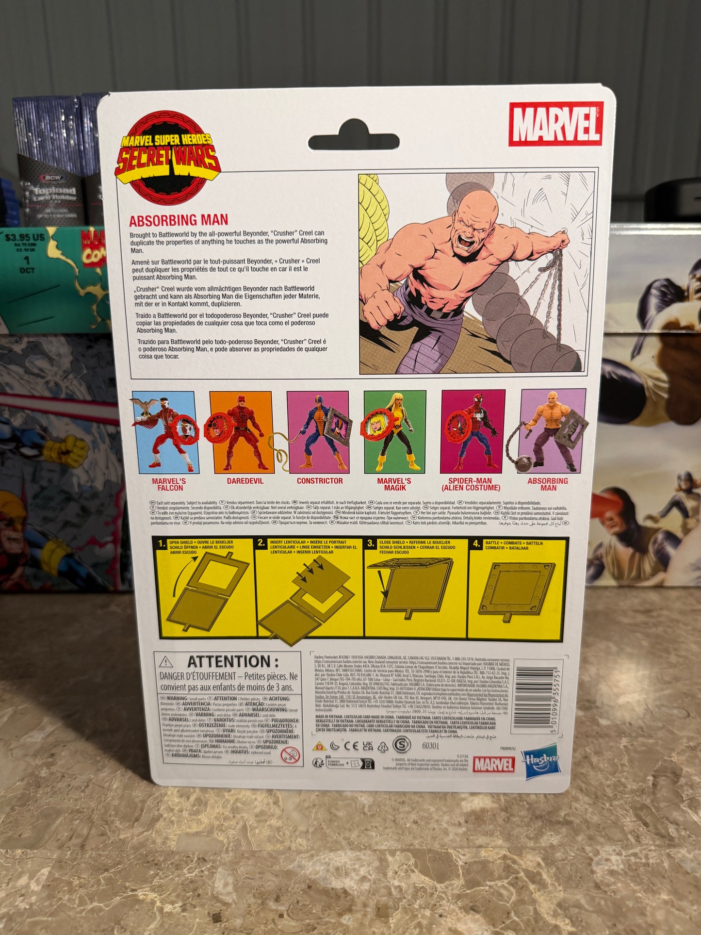 🛡️ Marvel Legends Series – Marvel Comics Beyond Secret Wars 40th Anniversary Full Wave Set (6 Figures)