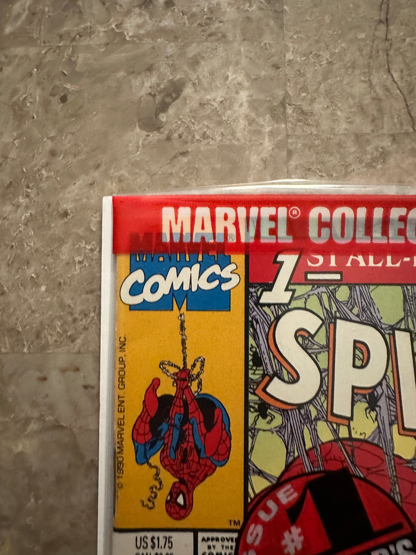 Spider-Man #1 Polybagged Barcode NM 9.4 (1990 Marvel Comics)