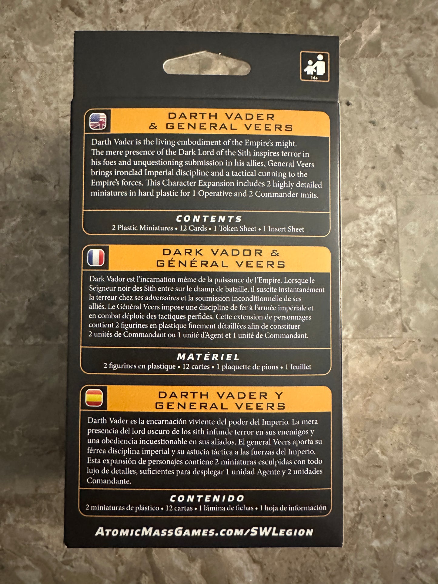 Star Wars Legion: Darth Vader & General Veers