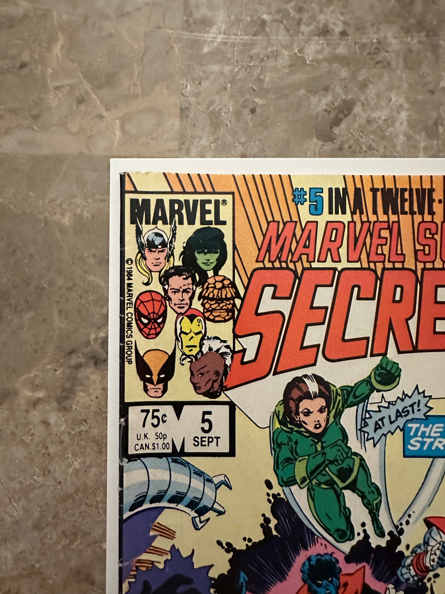 Marvel Super Heroes: Secret Wars #5 VG/FN 5.0 (Marvel Comics 1984)