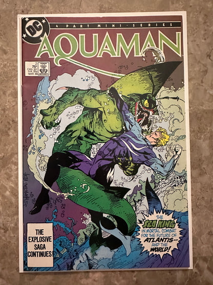 Aquaman #1-4 Full Set High Grade (DC Comics 1986)