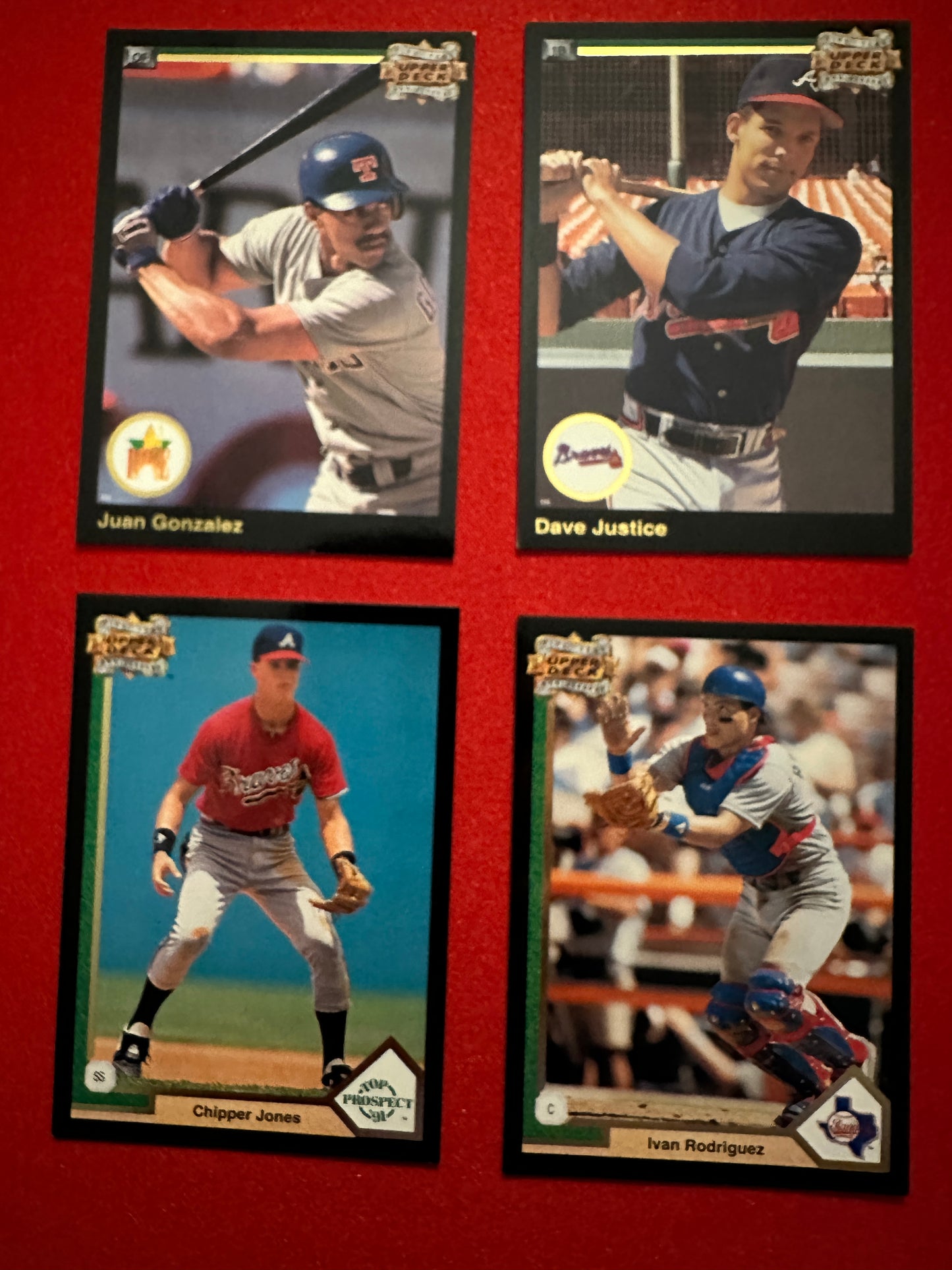 1993 Upper Deck 5TH ANNIVERSARY Complete Insert Set 1-15 - Griffey/Ryan