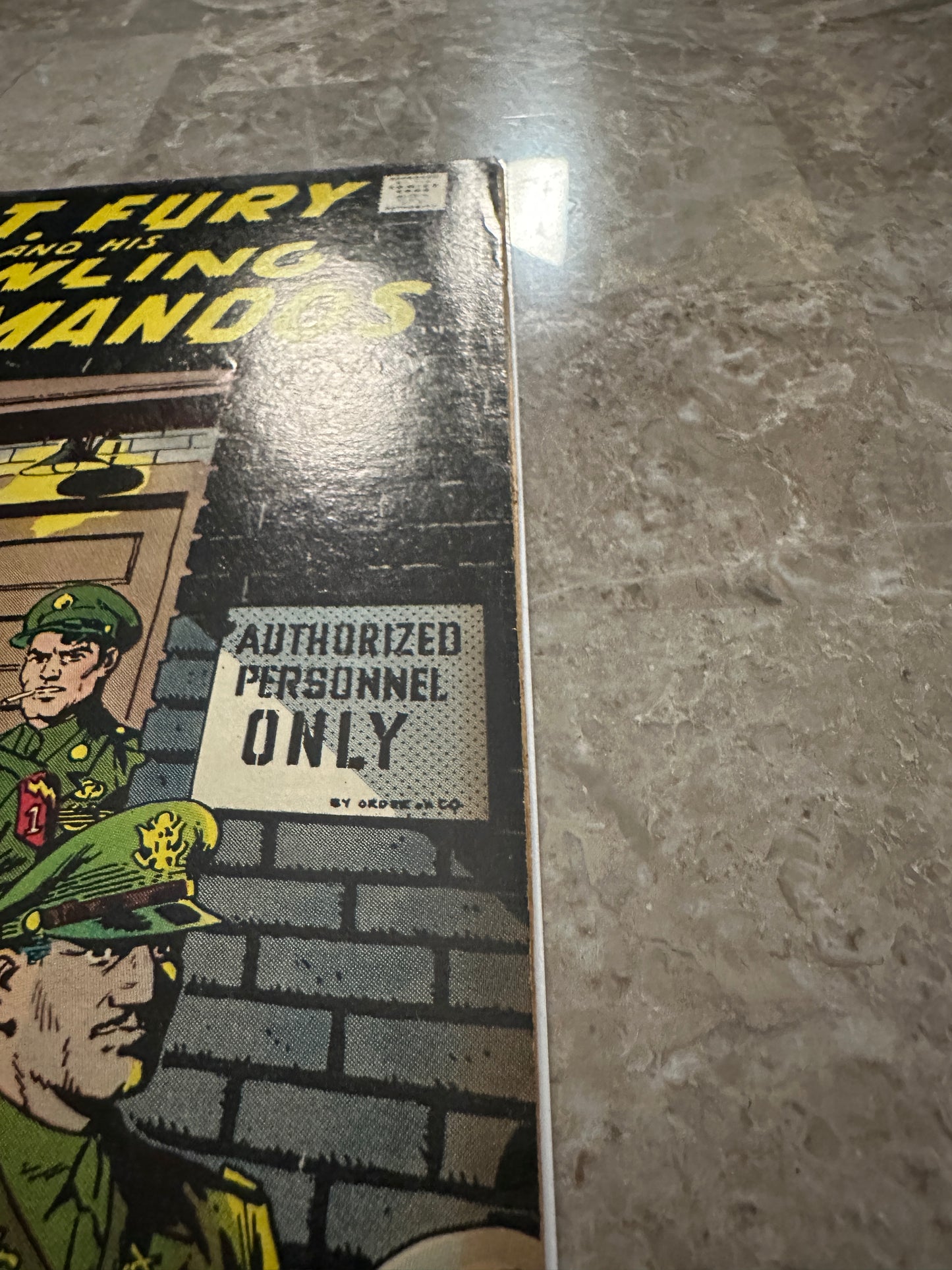 Sgt Fury #60 FN- 5.5 (Marvel Comics 1968) - Higher Grade with tanning