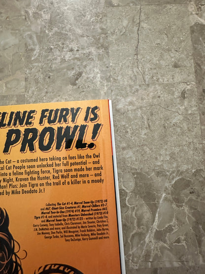 Tigra: The Complete Collection TPB OOP (Marvel Comics 2019)