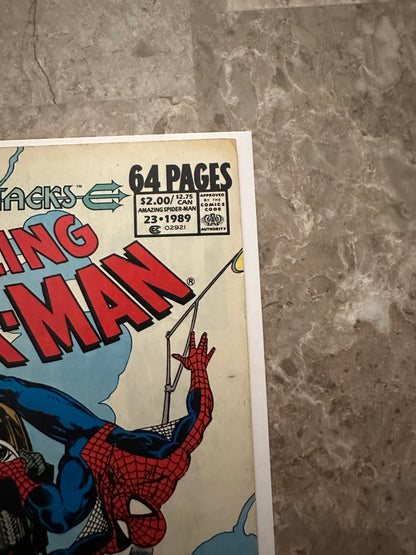 Amazing Spider-Man Annual #23 Newsstand FN- 5.5 (1989 Marvel)