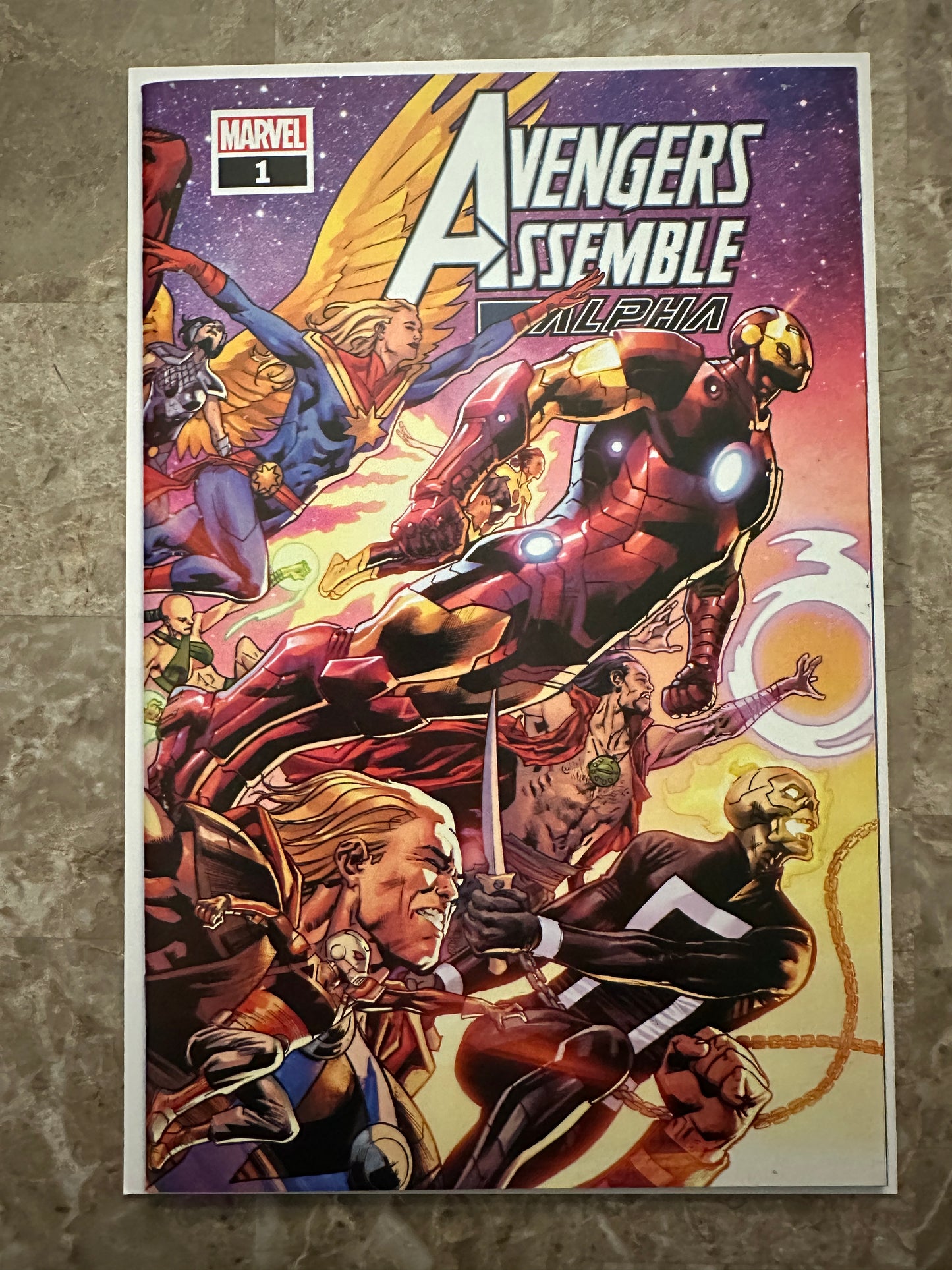 Avengers Assemble Alpha #1 NM+ 9.6-9.8 (2022 Marvel Comics)