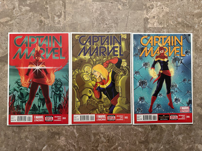 Captain Marvel #1-15 Full Set High Grade (Marvel 2014)