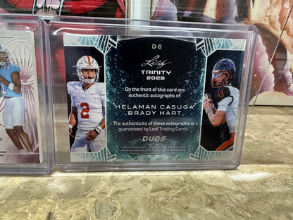 2025 Leaf Trinity Dual Auto Lot Casuga Hart Haven Houston RC SP