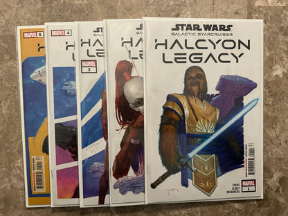 Star Wars: The Halcyon Legacy #1-5 High Grade Full Set (2022 Marvel)