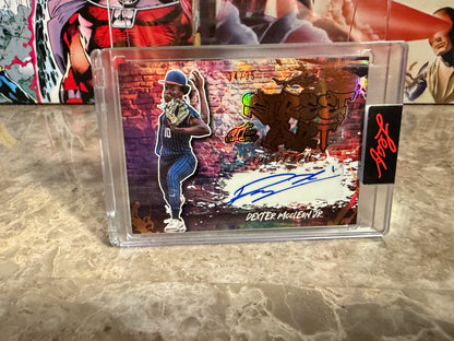Dexter McCleon Jr. 2026 Leaf Art of Sport Street Art Auto Bronze /35