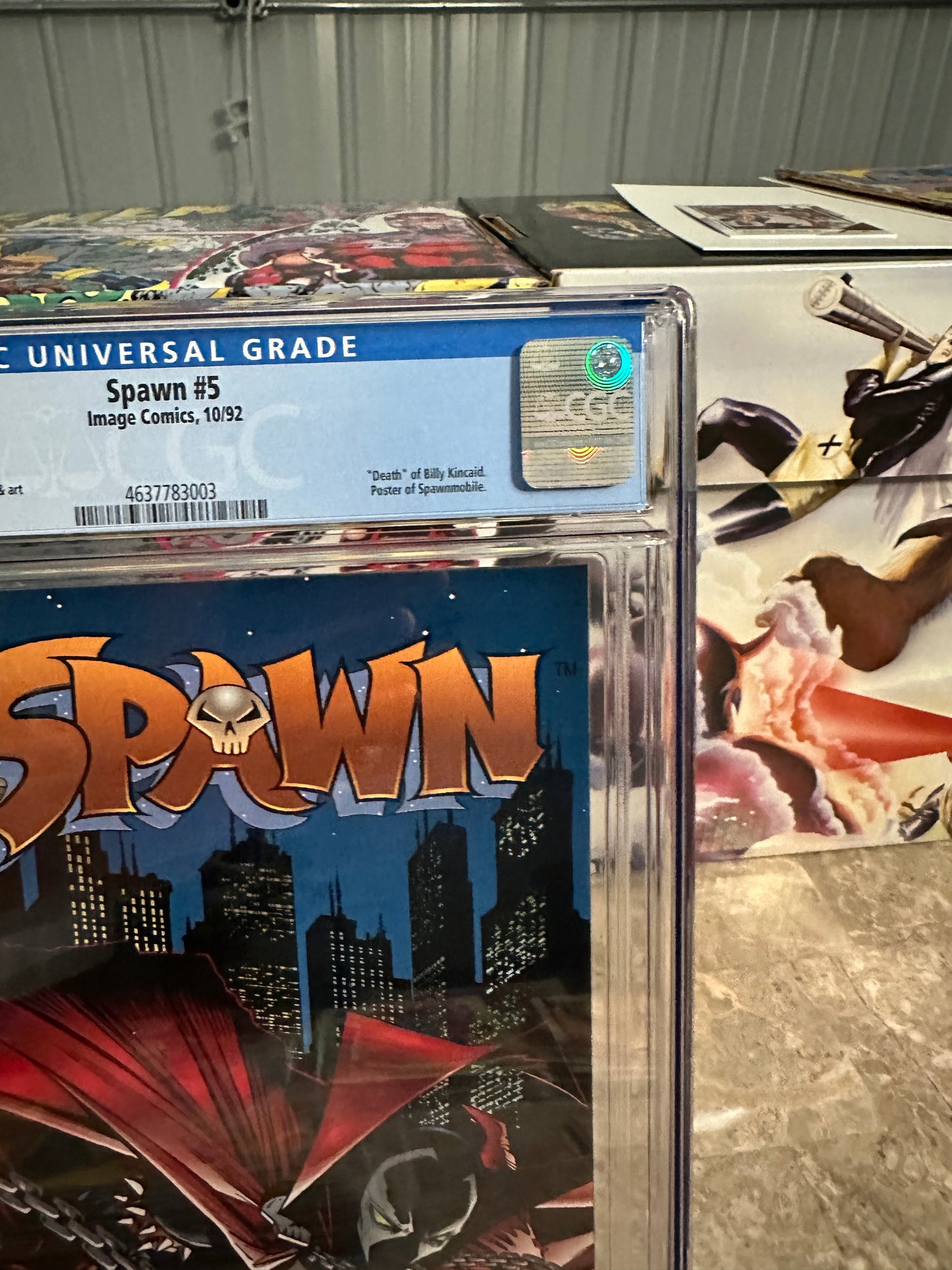 Spawn #5 CGC 9.8 (Marvel 1992) - Brand New Case