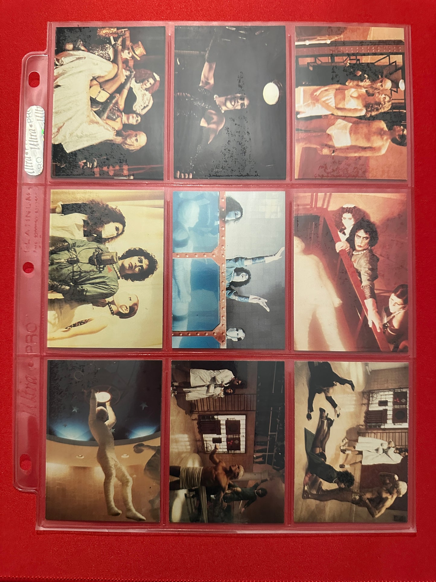 1995 Rocky Horror Picture Show Trading Card Set (90 cards)