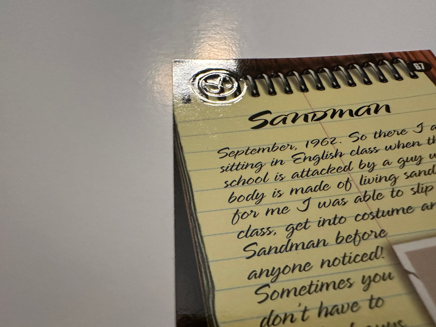 Sandman #67 (1996 Marvel Fleer Spider-Man Premium) - High grade