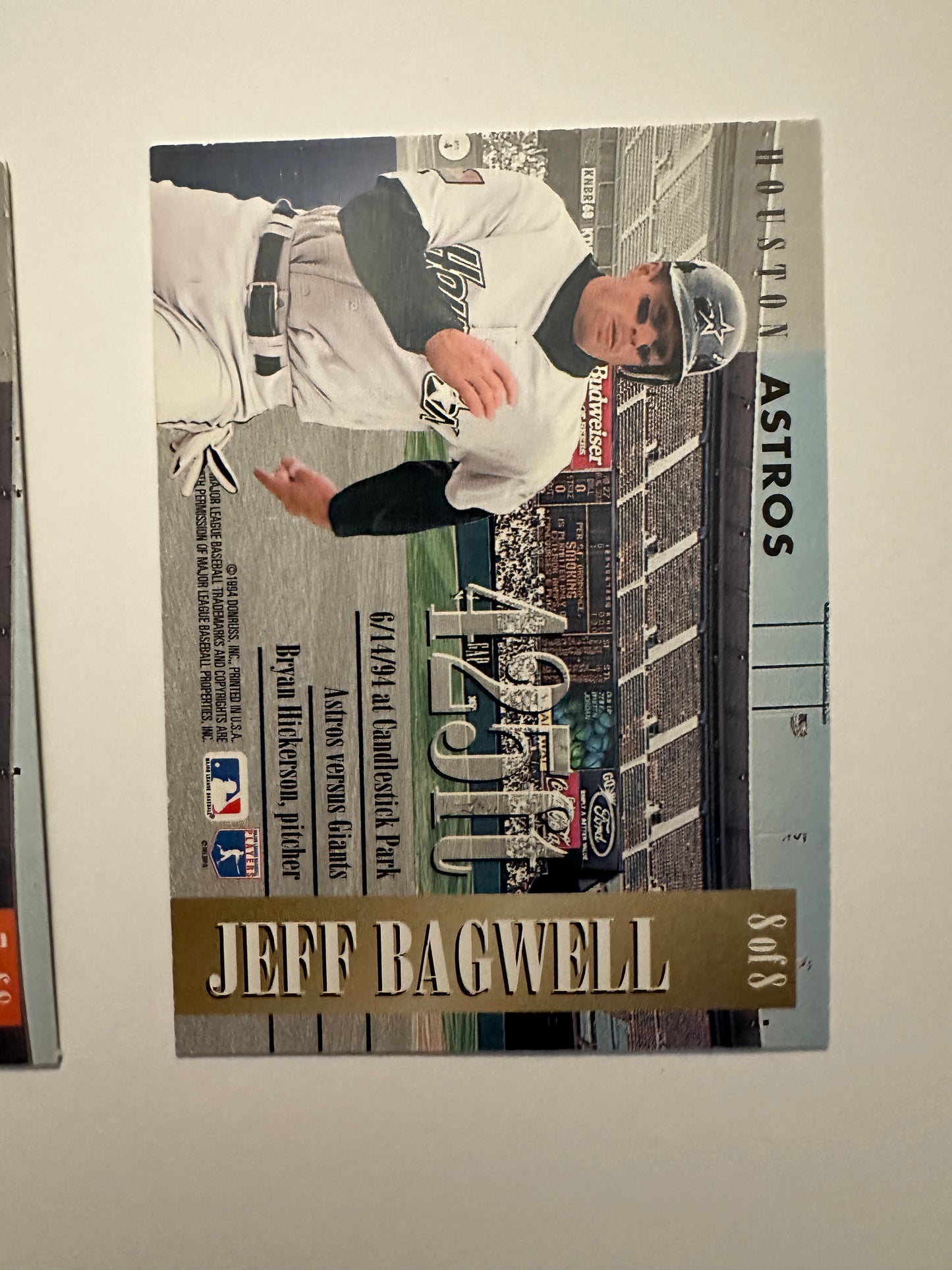 1995 Donruss Long Ball Leaders (8 card set) - Higher grade