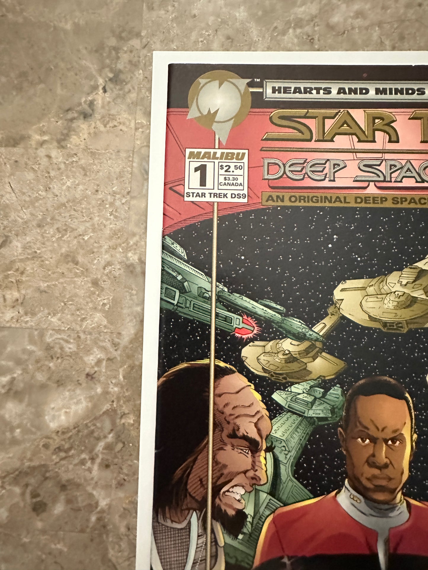 Star Trek Deep Space Nine Hearts and Minds #1 VF/NM 9.0-9.2 (1994 Malibu)