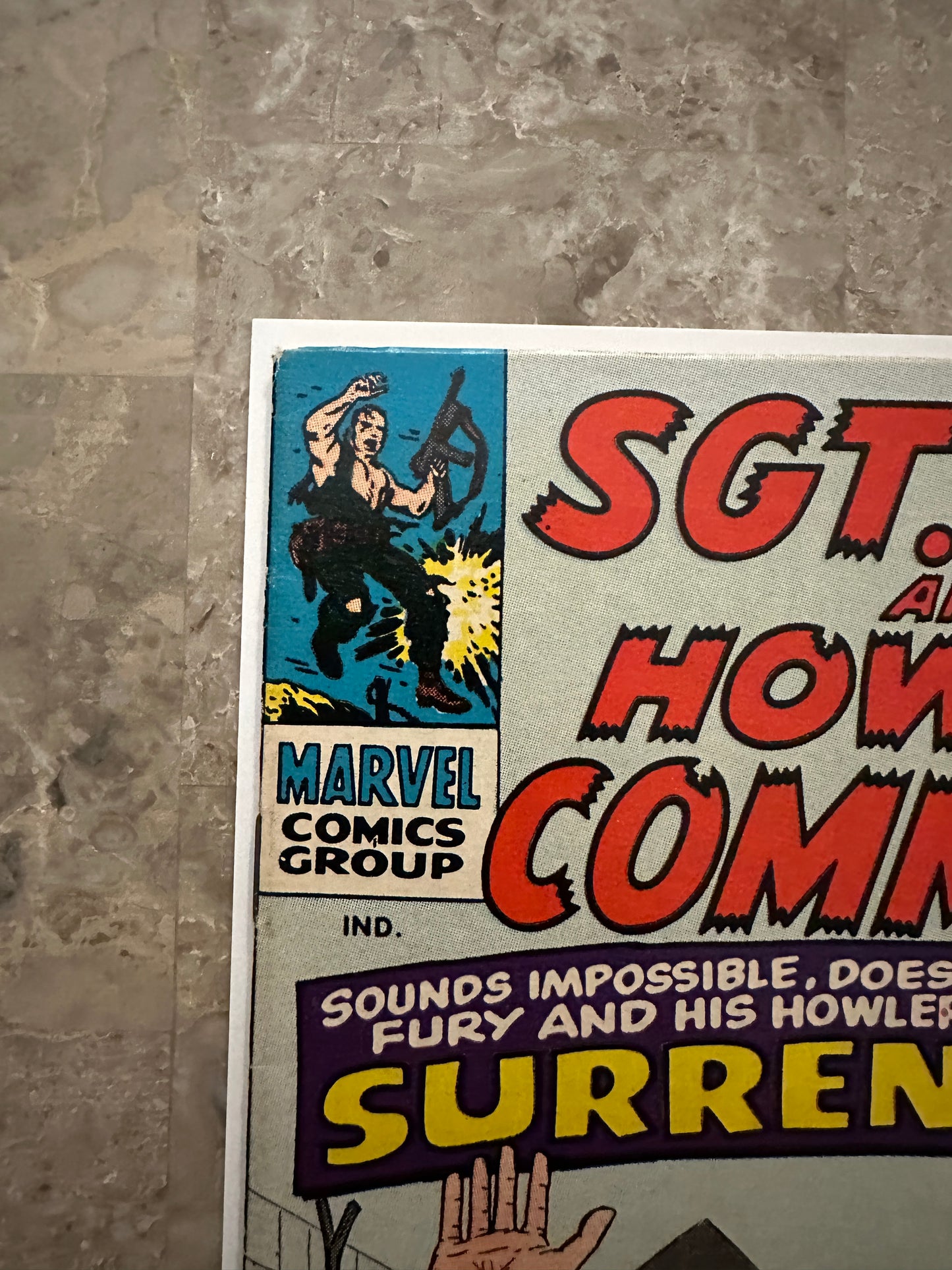 Sgt Fury #30 VF- 7.5 (Marvel Comics 1966) - Glossy copy