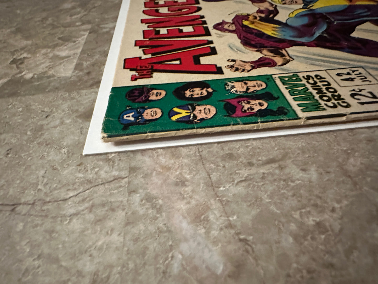 Avengers #42 VG- 3.5 (Marvel Comics 1967)