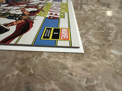 History of the Marvel Universe 1:100 NM 9.4 (2019 Marvel) - John Buscema