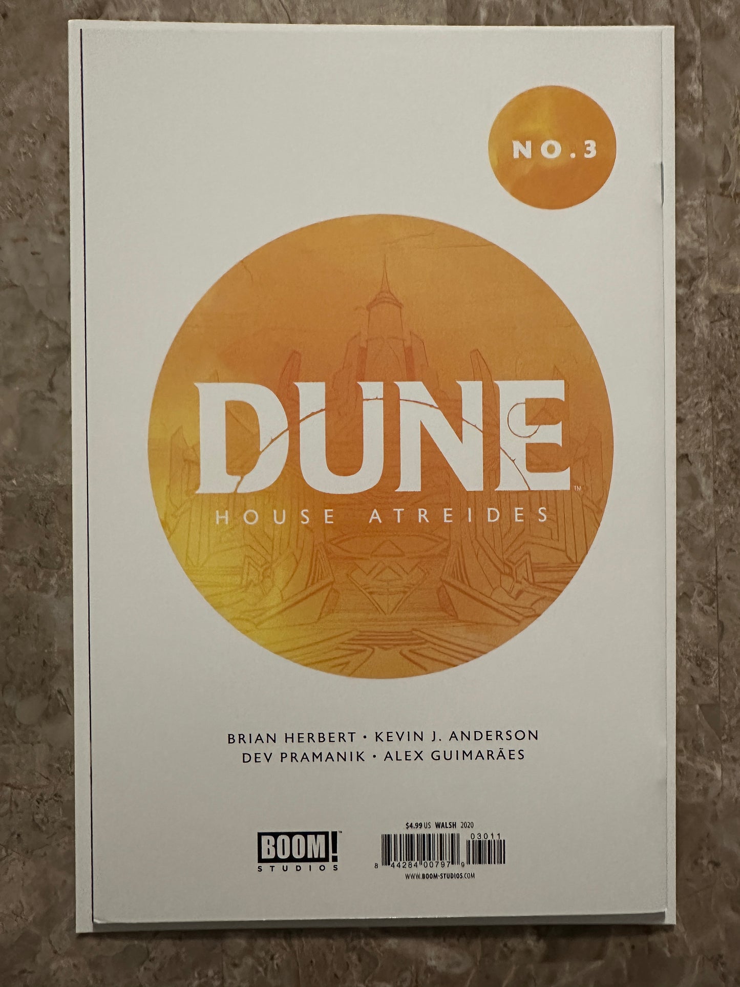 Dune House Atreides #1-5 Starter Set 1st Prints 9.4-9.8 (2020 Boom)