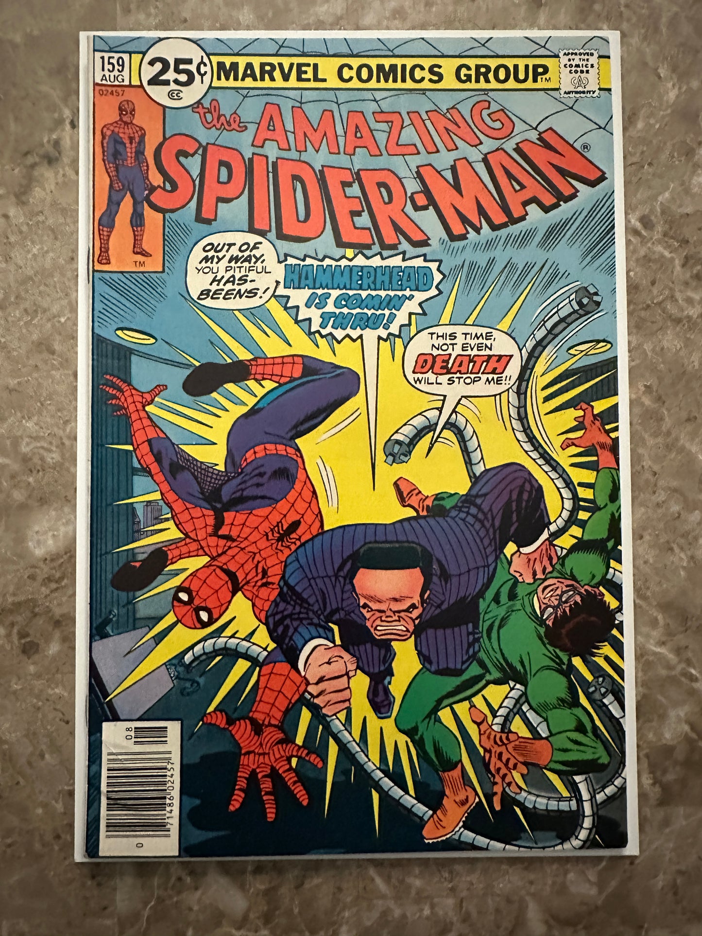 Amazing Spider-Man #159 FN/VF 7.0 (1976 Marvel Comics)