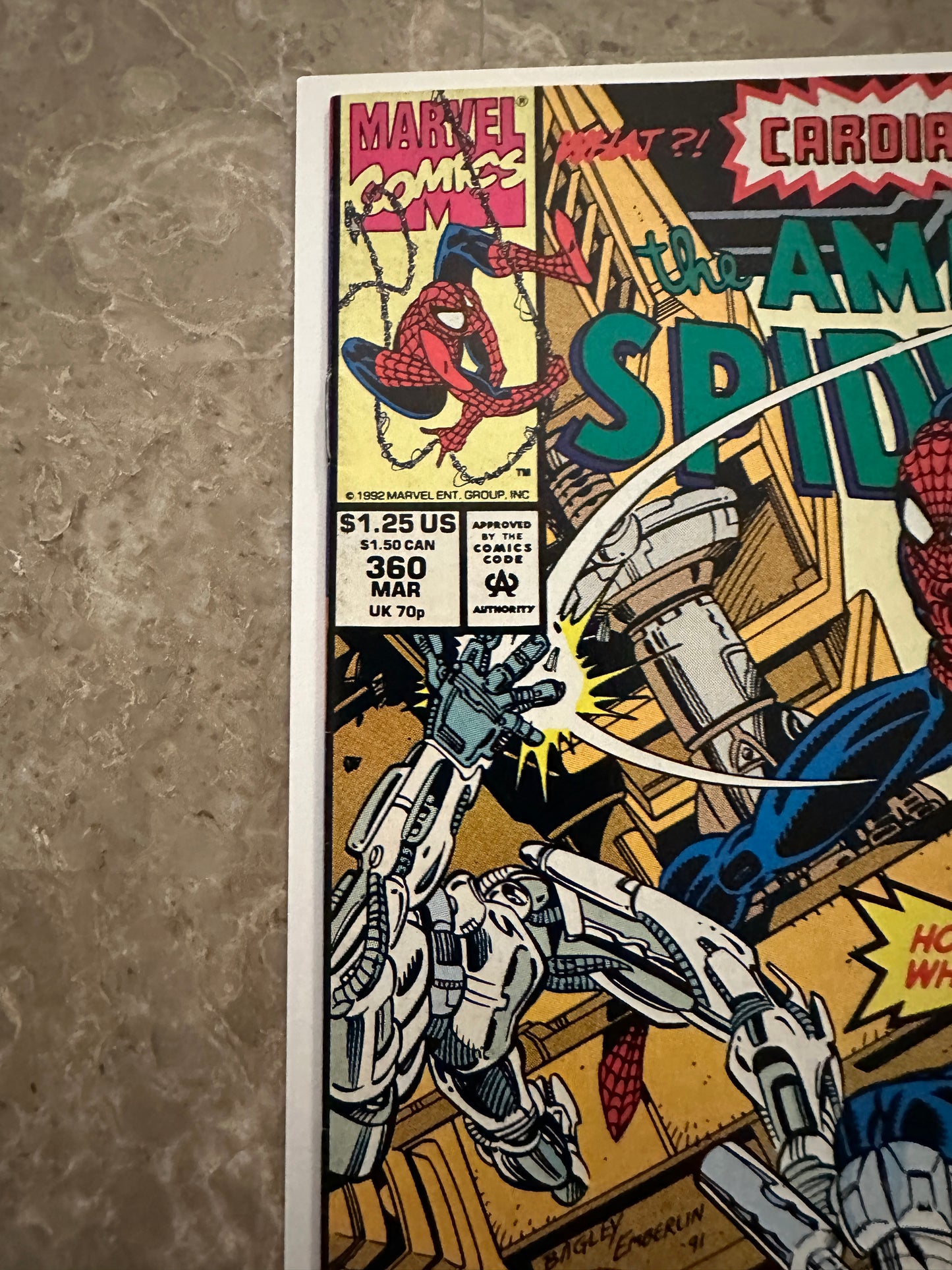 Amazing Spider-Man #360 VF/NM 9.0 (1992 Marvel)