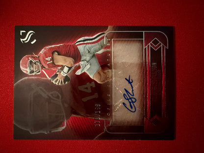 Gunner Stockton 2025 Panini Silhouette Football Profile Signatures /199