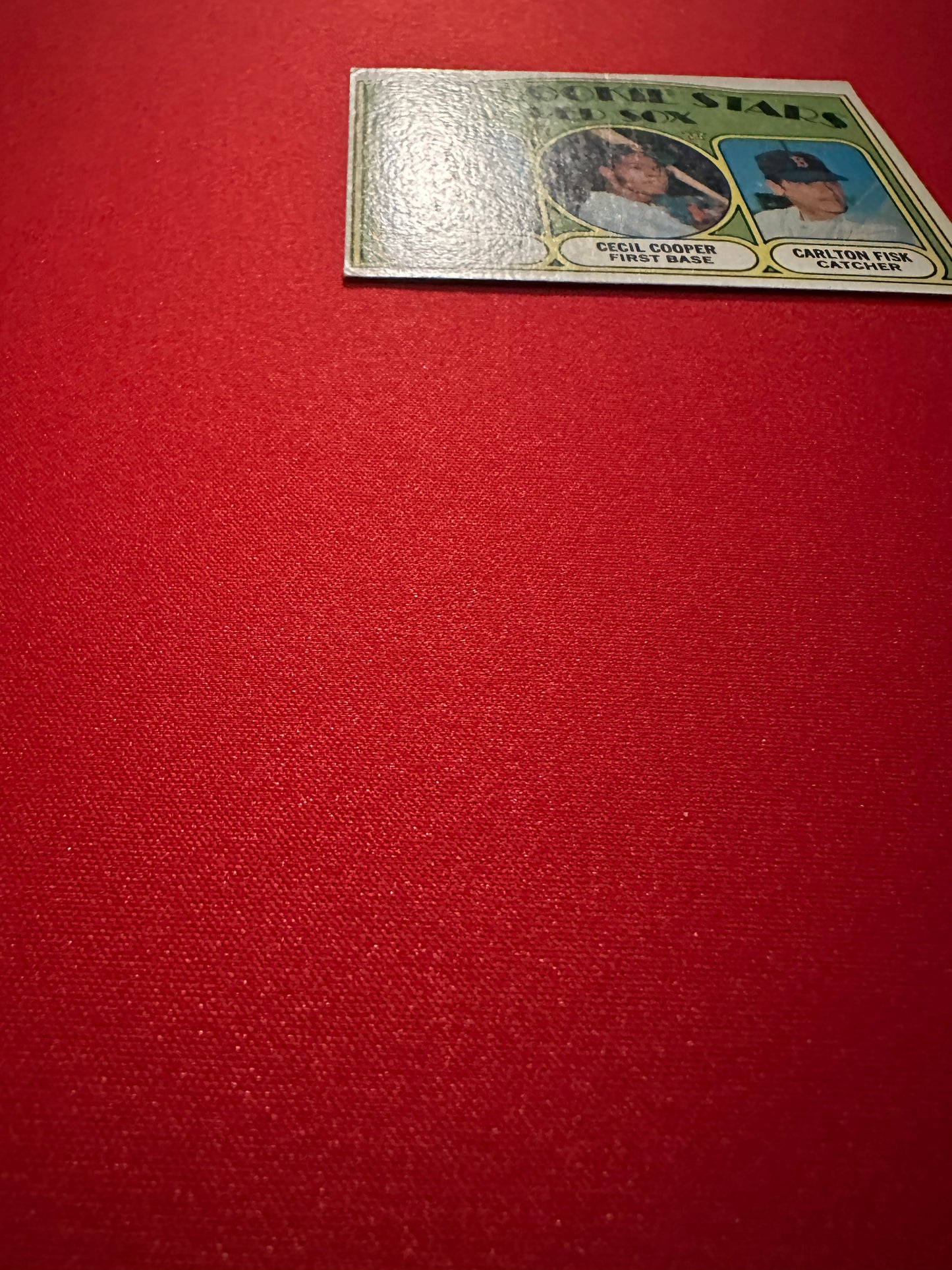 1972 Topps #79 CARLTON FISK Rookie Card RC - Red Sox - VG Condition