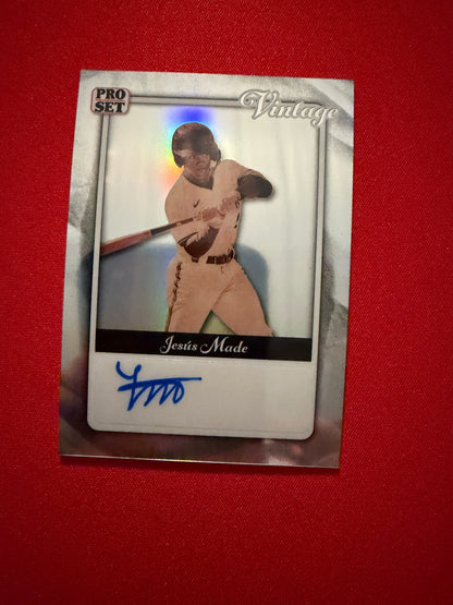 Jesús Made 2026 Leaf Pro Set Vintage Auto Silver Prismatic /25