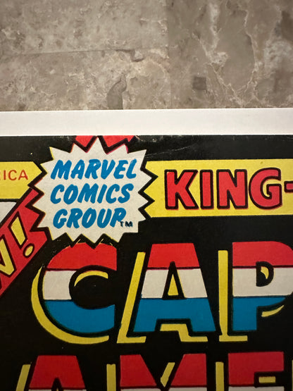 Captain America Annual #4 FN+ 6.5 (1977 Marvel) - Nice copy