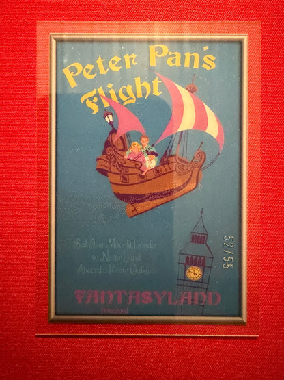 2025 Topps Disneyland Peter Pan’s Flight Acetate Clear /55 PP-5