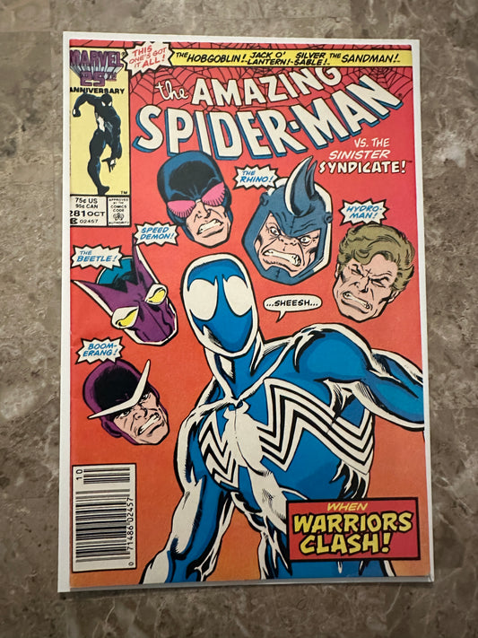 Amazing Spider-Man #281 Newsstand FN/VF 7.0 (1986 Marvel)