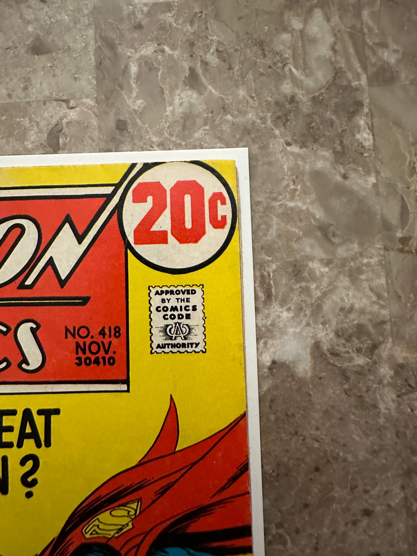 Action Comics #418 VG+ 4.5 (1972 DC) - Nice copy for grade
