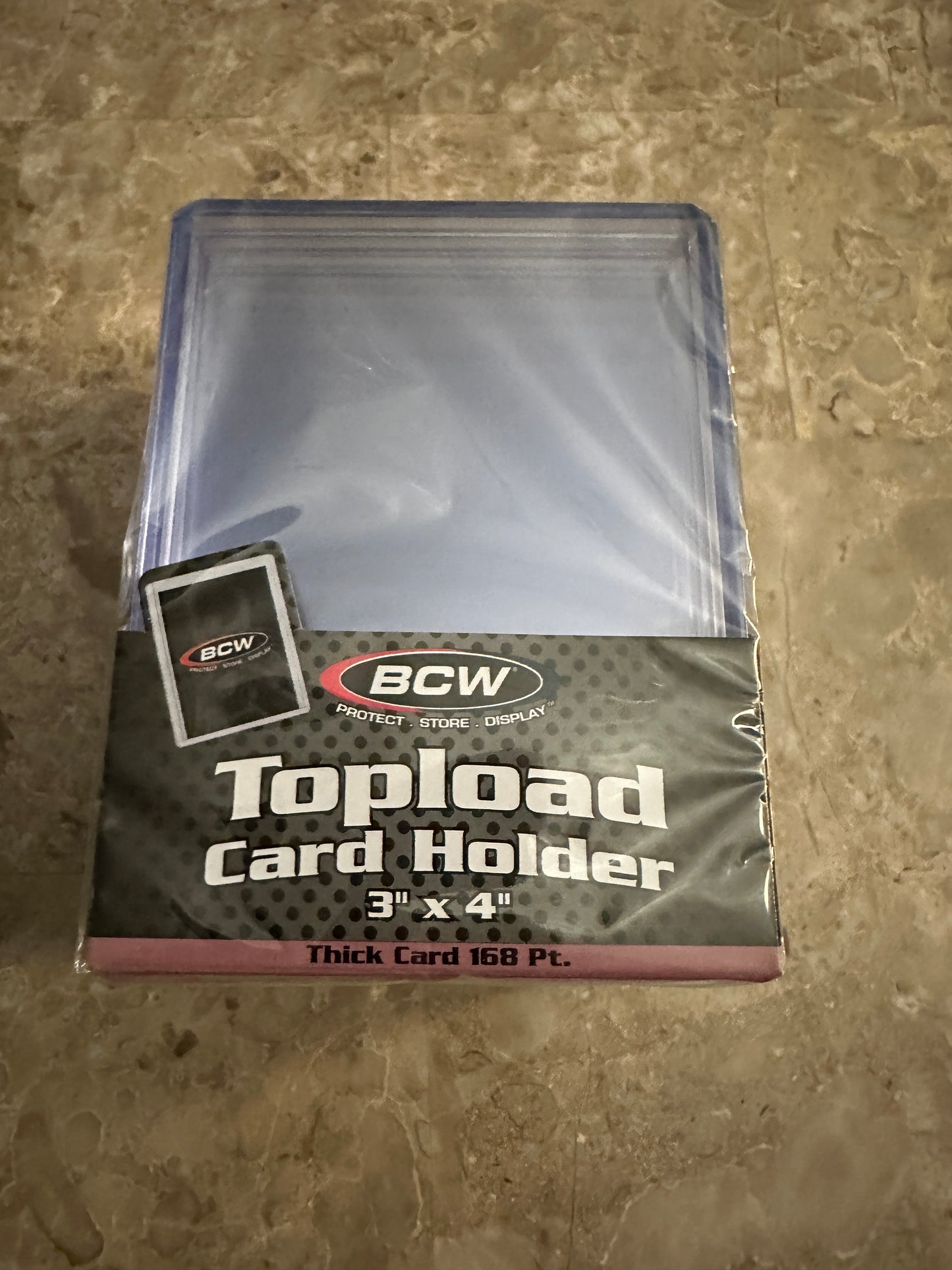 BCW 168 Pt. Toploader (10 Pack)