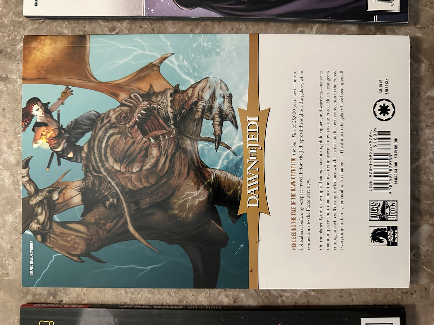 Star Wars: Dawn of the Jedi TPB + Extras (Force Unleashed/Vader)