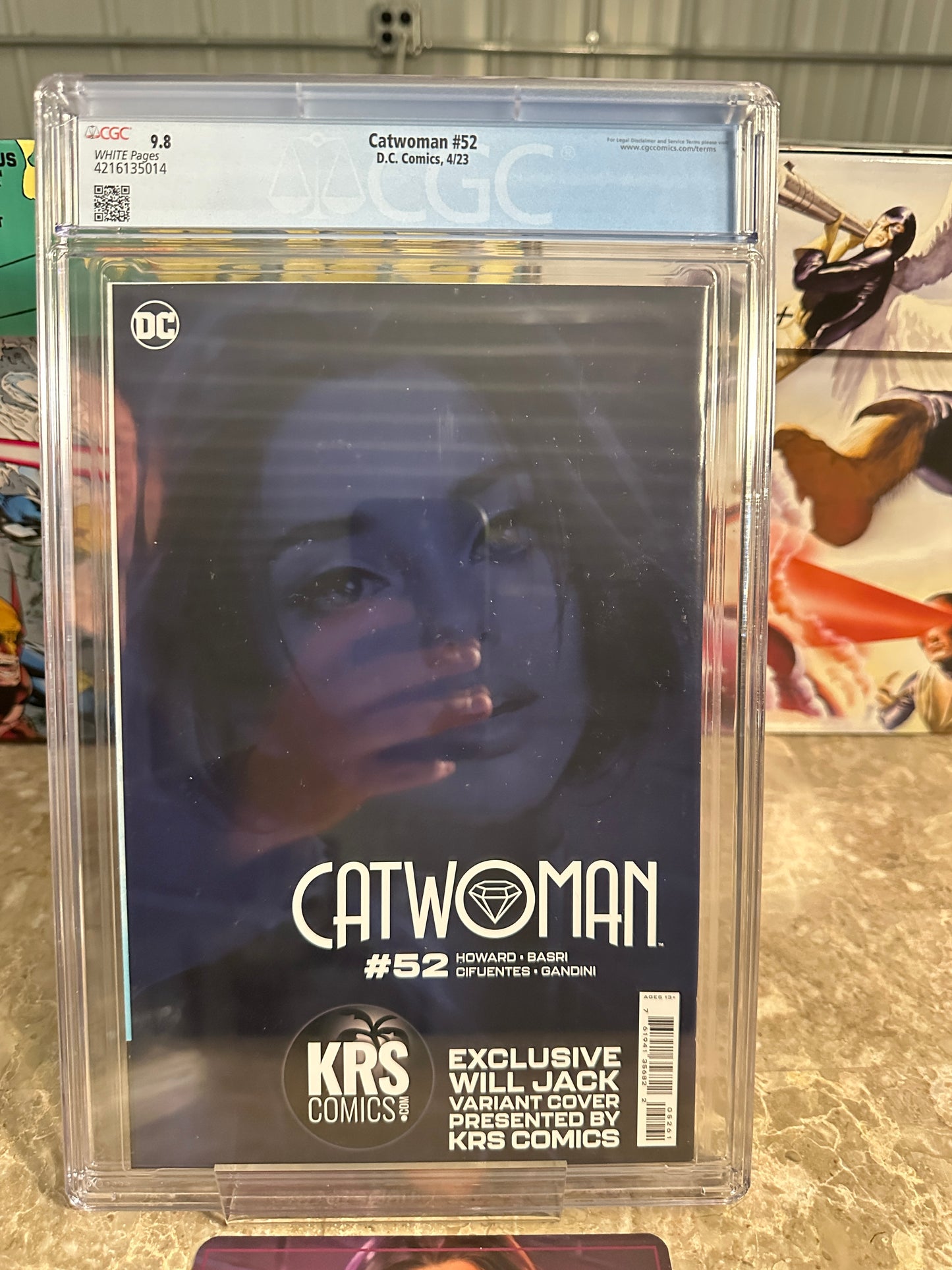 Catwoman #52 CGC 9.8 Will Jack KRS Comics Edition (2023 DC) - w/ COA