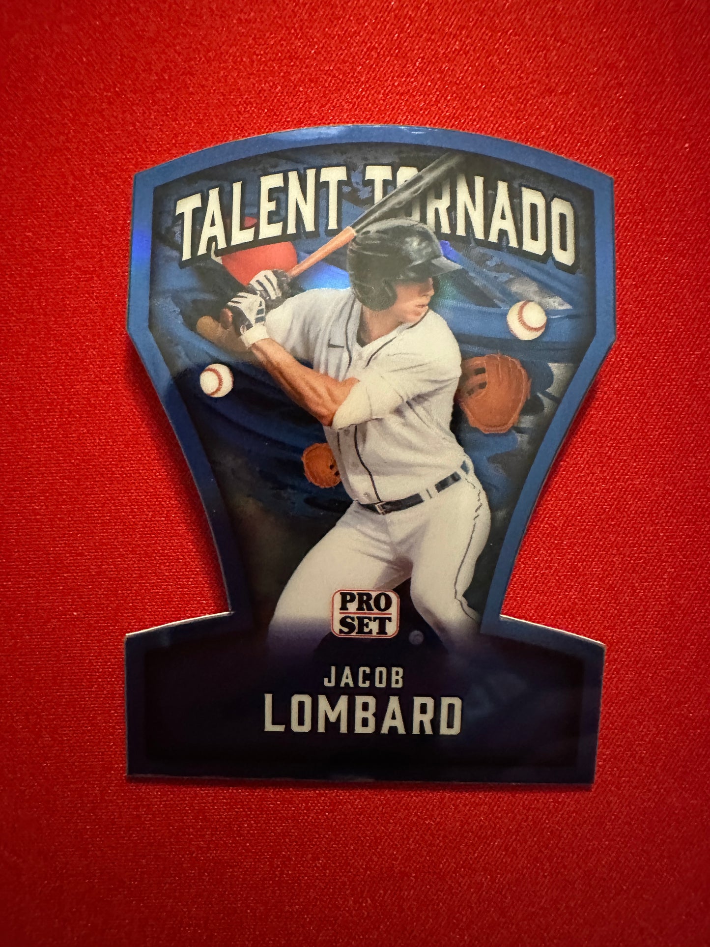 Jacob Lombard 2026 Leaf Pro Set Talent Tornado Blue /5