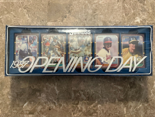 1987 Donruss Baseball Opening Day Baseball Set Factory Sealed