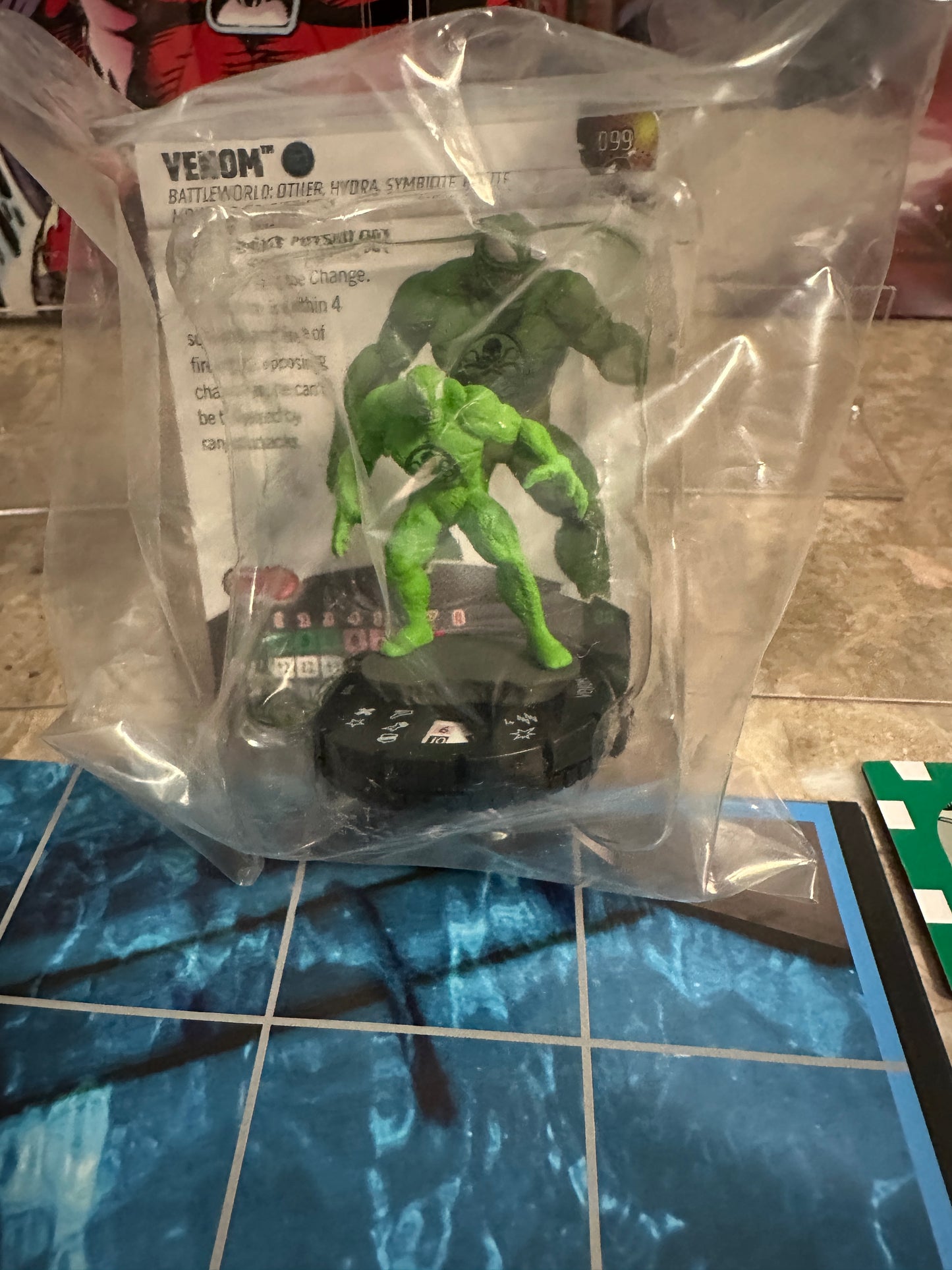 HeroClix Venom Release Day OP Kit 2026 with Map and Terrain