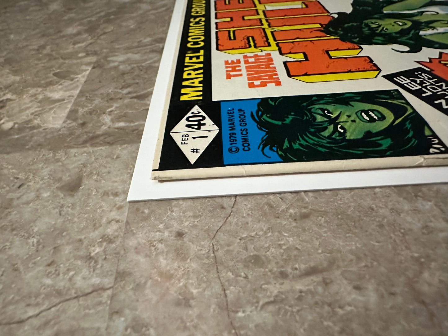 Savage She-Huk #1 FN 6.0 (1980 Marvel Comics) - High Grade, Detached Staple