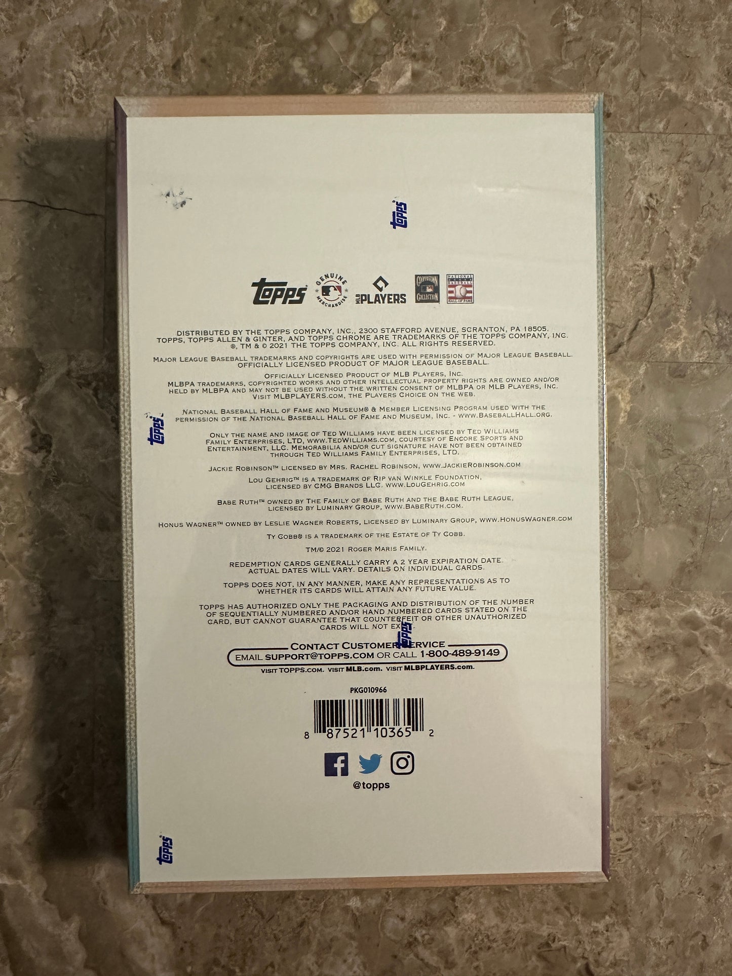 2021 Topps Chrome Allen & Ginter Baseball Hobby Box