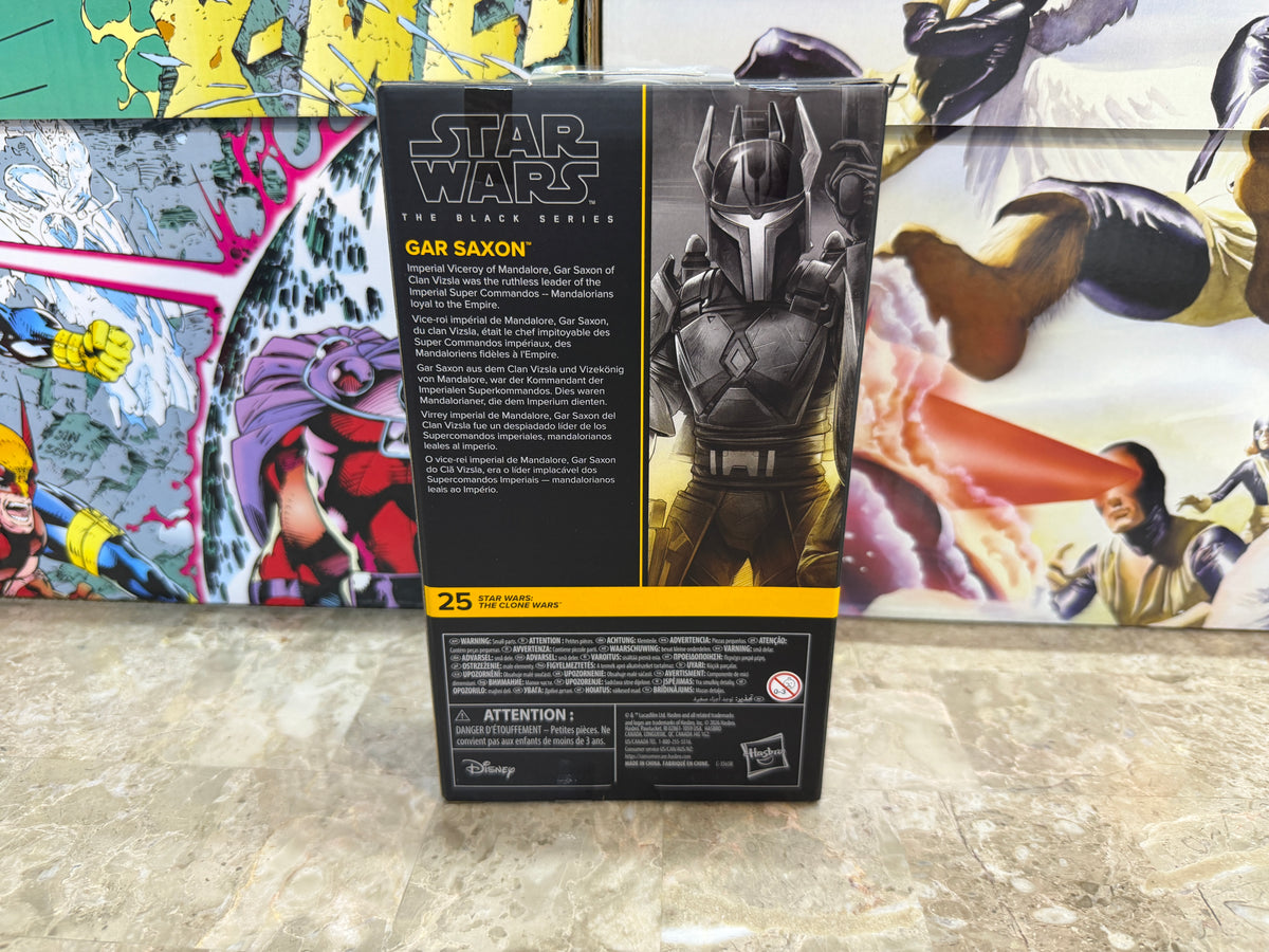Star Wars: The Black Series Gar Saxon (The Clone Wars) #25 Action Figure