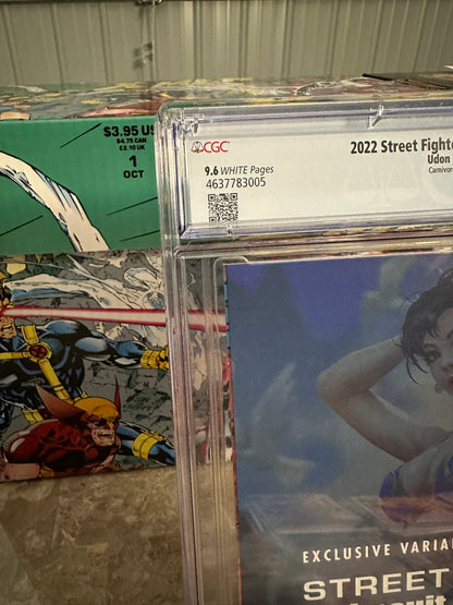 2022 Street Fighter Swimsuit Special CGC 9.6 Carnivore Comics C (Udon) -New Case