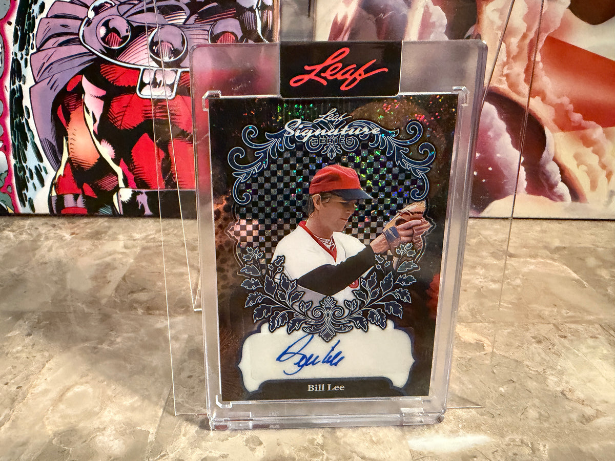 Bill Lee 2026 Leaf Signature Series Base Auto Blue Stardust 1/1