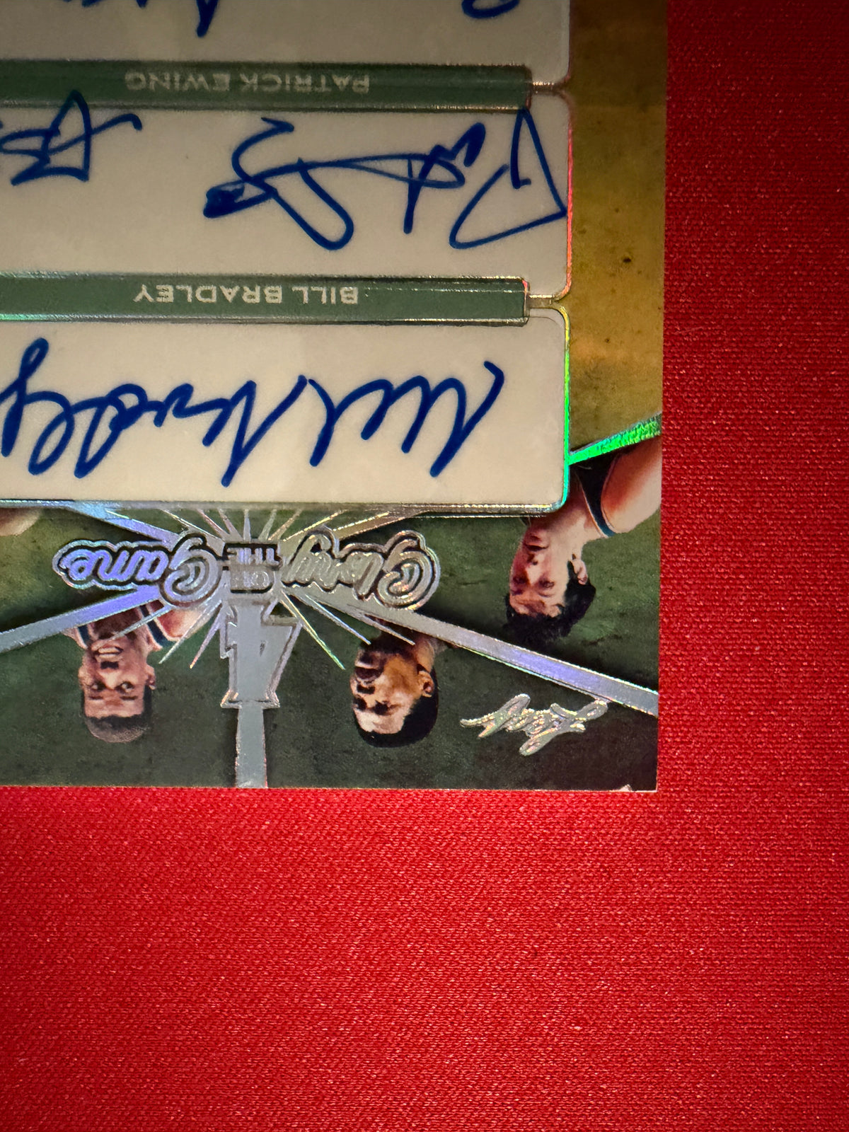 Ewing Bradley King Houston 2025 Leaf Glory of the Game 4 Glory Auto /8