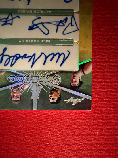 Ewing Bradley King Houston 2025 Leaf Glory of the Game 4 Glory Auto /8
