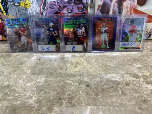 Pyne Simmons Bourque Croucher Lot 2026 Leaf Metal Auto RC SP