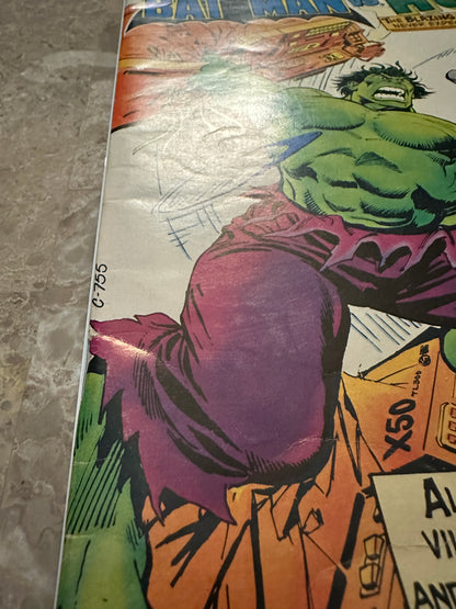 Batman vs. The Incredible Hulk FN- 5.5 (1981) - Treasury Edition