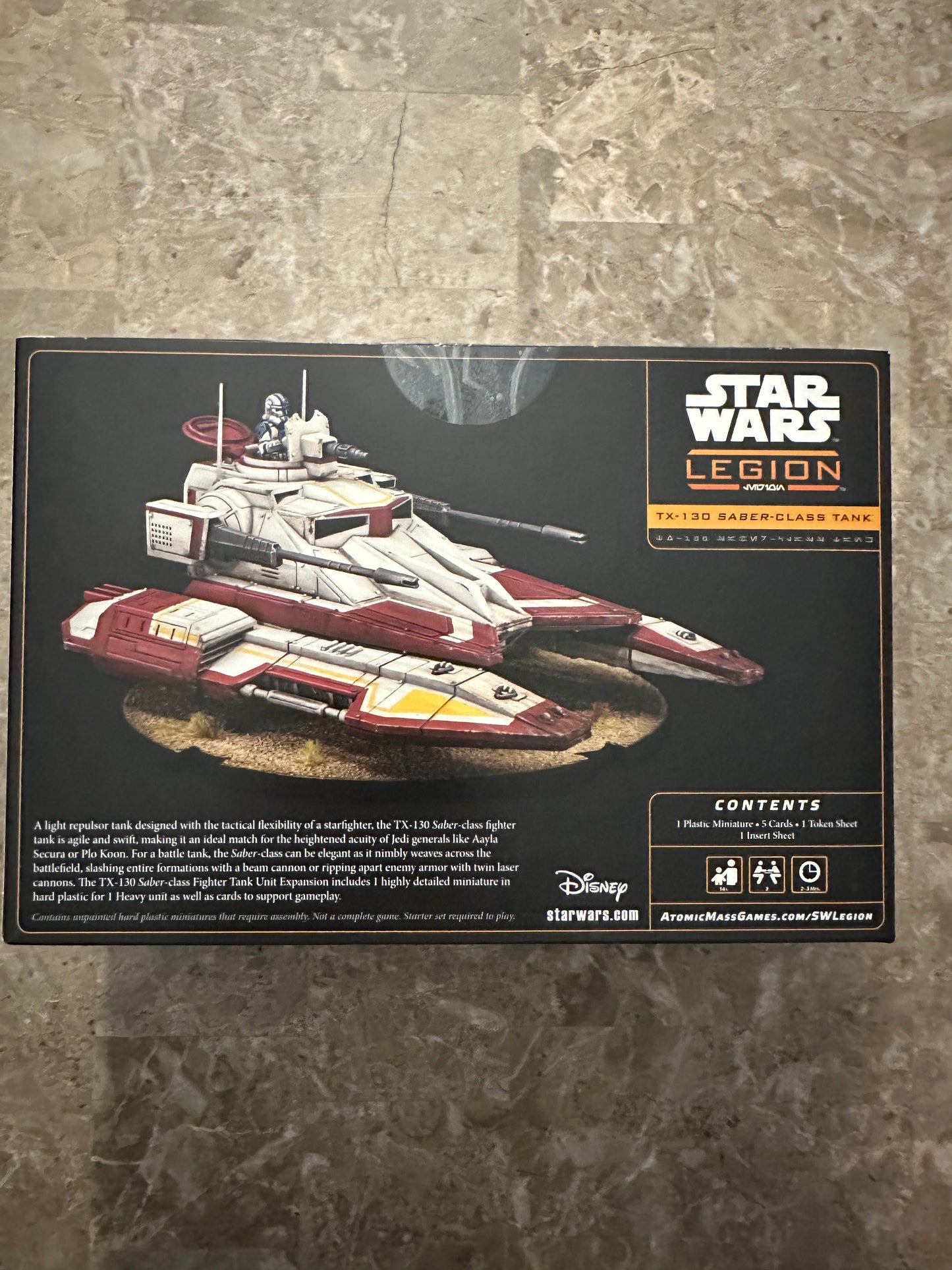 Star Wars Legion: TX-130 Saber-Class Tank